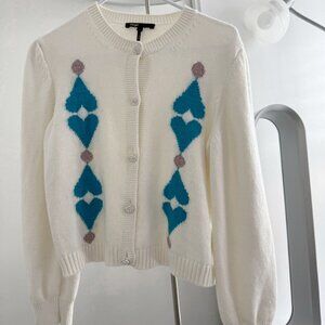Maje wool cardigan sweater 2023 new style